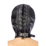 Капюшон для БДСМ з відкритими очима і ротом Fetish Tentation Open mouth and eyes BDSM hood