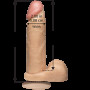 Фалоімітатор Doc Johnson The Realistic Cock 8 inch White - PVC, Vack-U-Lock, діаметр 5,1 см