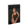 Боді Noir Handmade F322 Paparazzi, XXL, прозоре, низ стрінги, високі вирізи