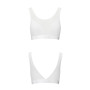 Топ з прозорою вставкою Passion PS002 TOP S, white