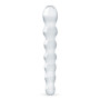 Скляний дилдо у вигляді намистин Gildo Glass Dildo No. 19