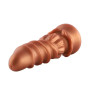 Фалоімітатор для секс-машин Hismith Spiral Grain Silicone Dildo Monster Series, спіральний рельєф