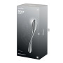 Металевий дилдо Satisfyer Star Force 3, двосторонній, можна нагрівати та охолоджувати, дуже важкий