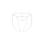 Прикраса-трусики Obsessive Lyxa jewelry crotchless panties