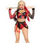 Еротичний костюм Leg Avenue Crime Spree Sweetie Costume M, топ, шорти