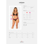 Комплект Obsessive Latinesa 2-pcs set XS/S, бюстгальтер та трусики