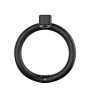 Клітка для пеніса LOCKINK SEVANDA Naja-Cobra Chastity Cage, чорна, 3 кільця різних розмірів