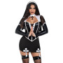 Костюм черниці Leg Avenue Holy Hottie Dress S