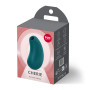 Вакуумний стимулятор з вібрацією Fun Factory Cherie Bottle Green, 11 + 12 режимів роботи, перезаряджуваний