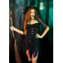 Костюм відьми Leg Avenue Mystical Witch L, сукня, капелюх