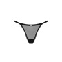 Прозорі стрінги із мереживом Obsessive Celia Noir thong M/L