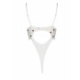 Еротичний боді з малюнком Passion LOVELIA BODY L/XL, white