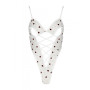 Еротичний боді з малюнком Passion LOVELIA BODY L/XL, white