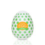 Мастурбатор-яйце Tenga Egg Stud із шестикутними виступами
