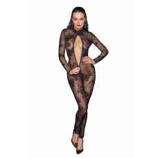 Сітчастий бодістокінг Noir Handmade F237 Long tulle overall, 3XL