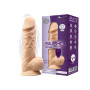 Фалоімітатор з вібрацією SilexD Norman Vibro Flesh (Model 1 size 8,5