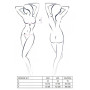 Комплект білизни Passion ORIHIME SET XXL/XXXL, white, стрепи, ліф і трусики