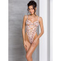 Еротичний боді з малюнком Passion LOVELIA BODY XXL/XXXL, white