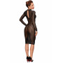 Сукня з мокрим ефектом Noir Handmade F182 Classic dress made of elastic tulle, S