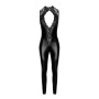 Комбінезон Noir Handmade F342 Powerwetlook and lace overall - XL