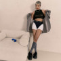 Трусики з фіксацією дилдо Strap-On-Me Harness Lingerie Idole - M - Black