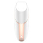 Вакуумний кліторальний стимулятор Satisfyer Love Triangle White з керуванням через інтернет
