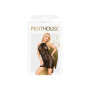 Мінісукня Penthouse Cautious Cat XL Black, мереживо, вставка в зоні декольте, виріз на спині