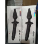 Анальна пробка з дилдо Strap-On-Me SWITCH PLUG-IN REALISTIC DILDO BLACK - L  (м'ята упаковка)