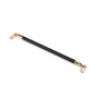 Фіксатор-розпірка для ніг Liebe Seele Black Organosilicon Spreader Bar, екошкіра