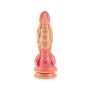 Фентезійний фалоімітатор Kong Silicone The Dragon, довжина 21,5 см, діаметр 6,2 см, для фістингу