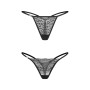 Набір трусиків Obsessive Clara 2-pack thong 2XL/3XL