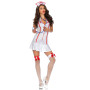 Еротичний костюм медсестри Leg Avenue Head Nurse M/L, сукня, аксесуар на голову, стетоскоп