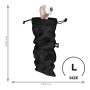 Мішечок для секс-іграшок Satisfyer Treasure Bag L, чорний, на шнурку