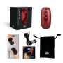 Мастурбатор з вібрацією Manwan SUB.ONE Velvet Red