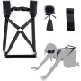 БДСМ-набір LOCKINK YEAHWOW Black Doggy Style Saddle set