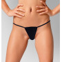 Жіночі трусики  XS-2XL  з силіконовою анальною пробкою Art Sex - Sexy Panties plug size M Black