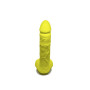 Мило у формі пеніса Чистий Кайф Yellow size L, крафтове мило-член, натуральне