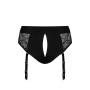 Мереживні трусики для страпона з підв’язками для панчіх Strap-On-Me DIVA HARNESS L (м'ята упаковка!)