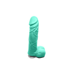 Мило у формі пеніса Чистий Кайф Turquoise size M, крафтове мило-член, натуральне