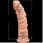 Фалоімітатор Doc Johnson The D - Ragin D - 8 Inch Without Balls - ULTRASKYN, діаметр 5,1 см