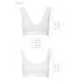 Спортивний топ з еластичної бавовни Passion PS005 TOP L, white