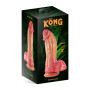 Фентезійний фалоімітатор Kong Silicone The BigFoot, довжина 21,5 см, діаметр 5,5 см