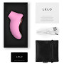 Звуковий стимулятор клітора LELO SONA 2 Travel Pink, тревел-версія, 12 режимів