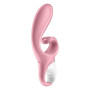 Смарт вібратор-кролик Satisfyer Hug Me Pink  (м'ята упаковка!!!)