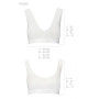 Спортивний топ з еластичної бавовни Passion PS005 TOP S, white