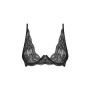 Бюстгальтер Obsessive Nutris bra, M/L, мереживо, м’які чашки, кісточки під грудьми