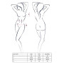 Комплект білизни Passion KELLY SET S/M, black, ліф, трусики, пояс для панчох