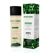 Масажна олія EXSENS Aventurine Avocado (антистрес з авантюрином) 100мл, натуральна