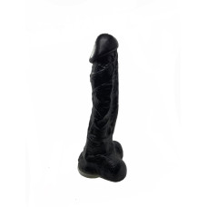 Мило у формі пеніса Чистий Кайф Black size XL, крафтове мило-член, натуральне