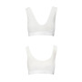 Спортивний топ з еластичної бавовни Passion PS005 TOP XL, white